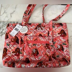 Disney Vera Bradley Moana Adventure Small Vera Tote Bag